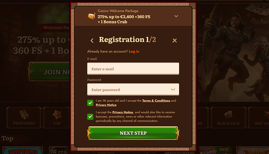 wildrobin casino Gameplay